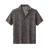 Arden Camp Collar Shirt GREY